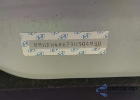 2013 Hyundai Elantra Limited from USA, damaged, VIN KMHDH4AE2DU504930